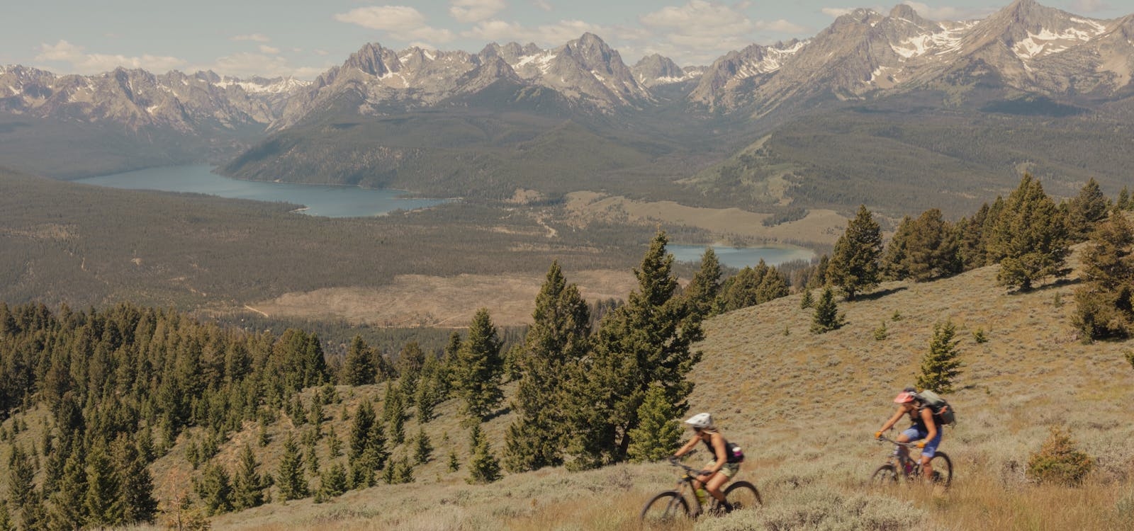 Follow Nicole and Chloe's three-day mountain bike adventure from Stanley to Ketchum, Idaho.