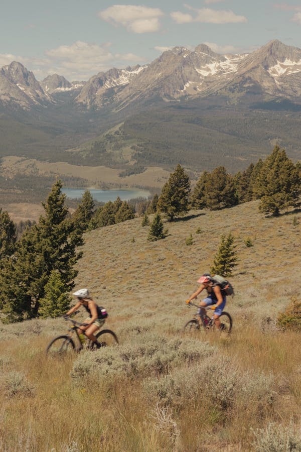 Follow Nicole and Chloe's three-day mountain bike adventure from Stanley to Ketchum, Idaho.